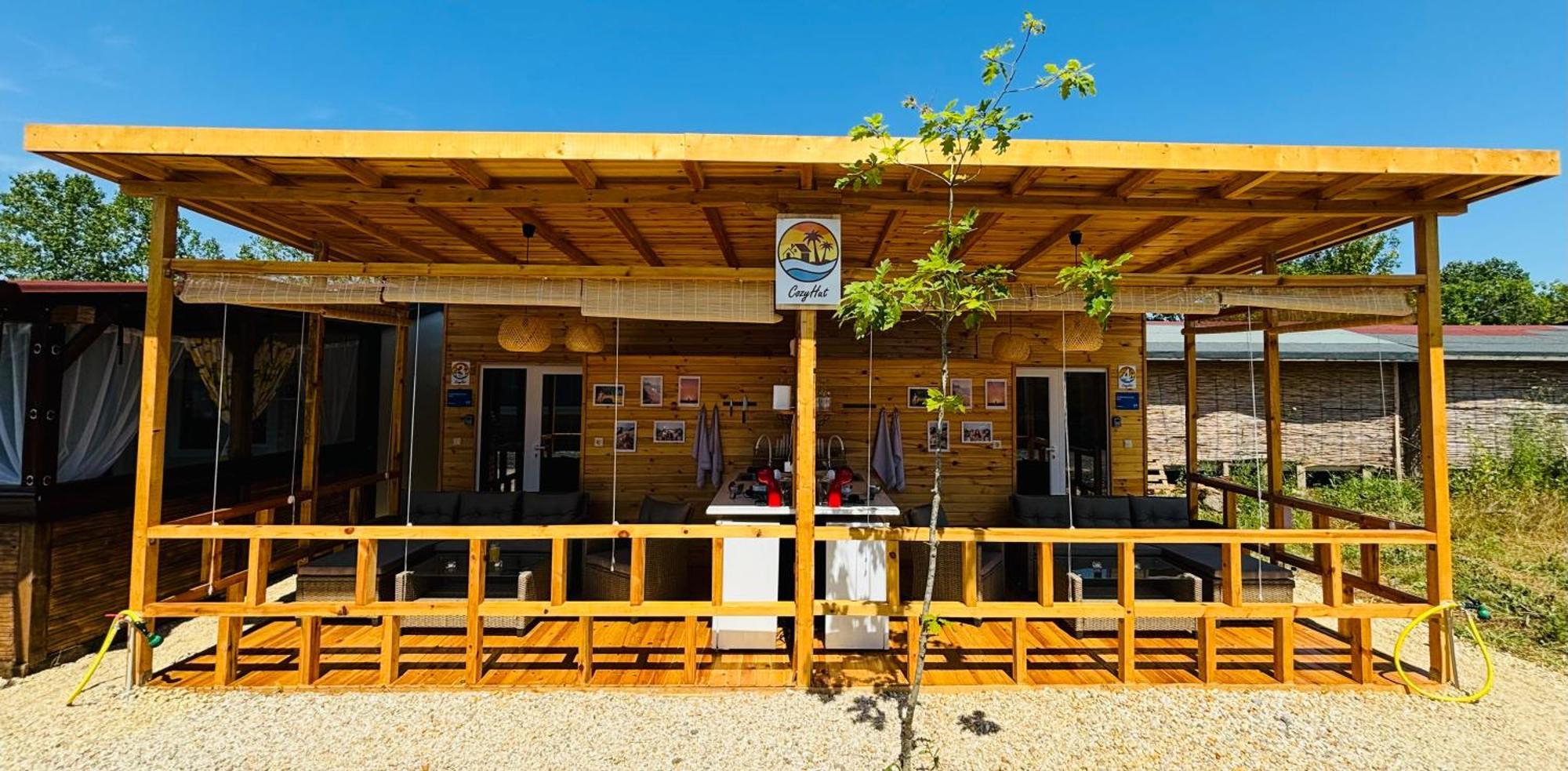 Cozyhut Бунгало Под Наем Черноморец Екстериор снимка