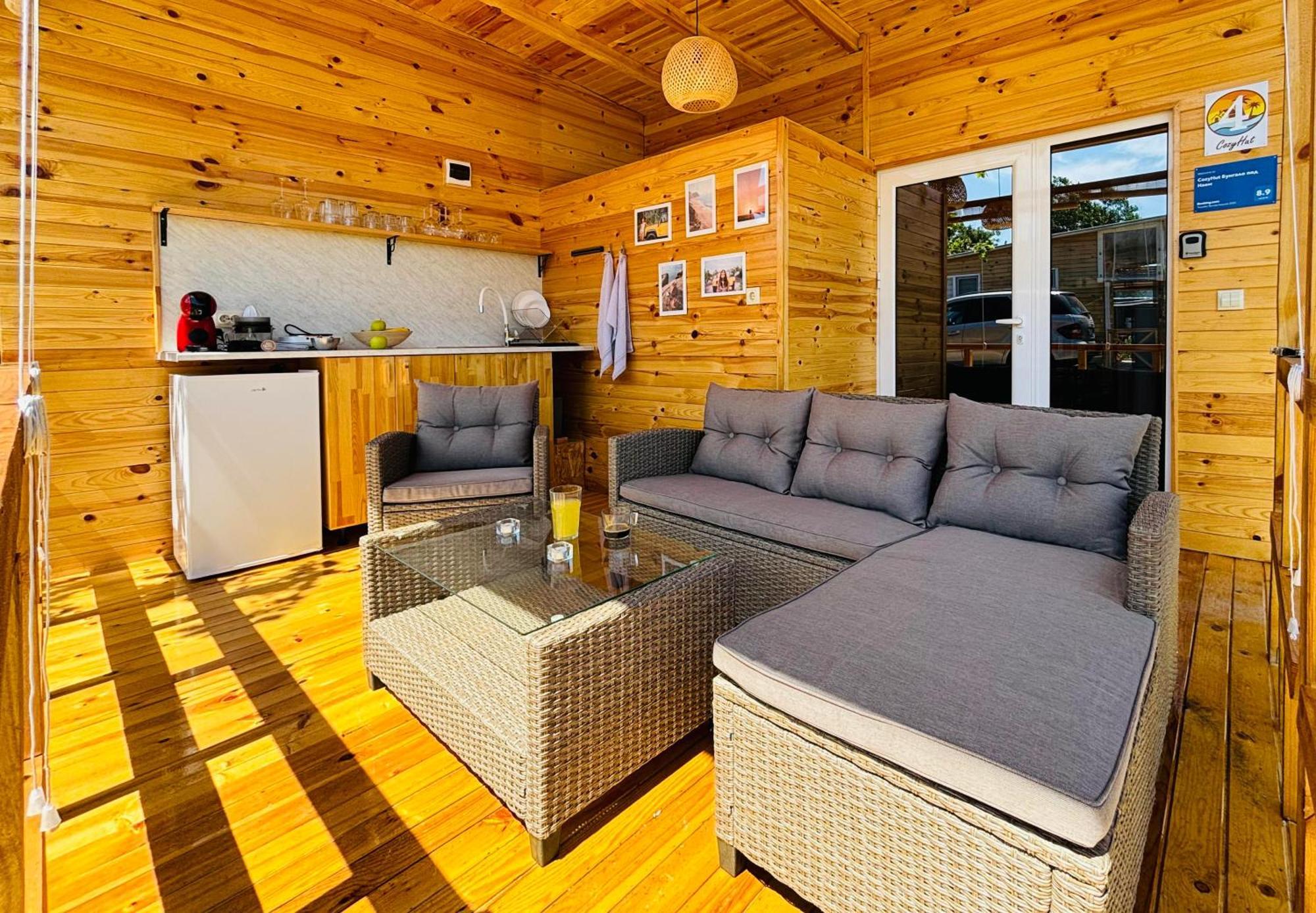 Cozyhut Бунгало Под Наем Черноморец Екстериор снимка